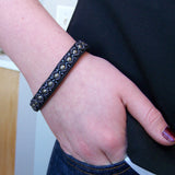 Isabella Intricately Beaded Bracelet with Pyrite - Sacred Skaia
