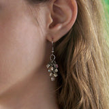 Picasso Bold Silver Cube Earrings - Sacred Skaia