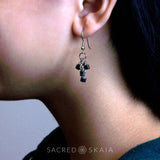 Aurora Borealis Cube Earrings - Sacred Skaia