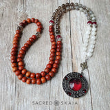 Blood Moon Mala - Sacred Skaia