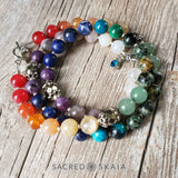 Chakra Convertible Half Mala