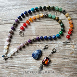 Chakra Convertible Half Mala