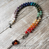 Chakra Convertible Half Mala