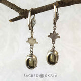 Freya Crystal Drop Earrings
