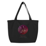 Capricorn large organic tote bag