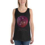 Capricorn Unisex Tank Top by Bella + Canvas