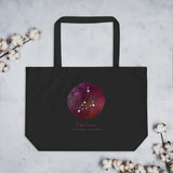 Capricorn large organic tote bag