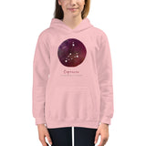 Capricorn Kids Hoodie by Bella + Canvas