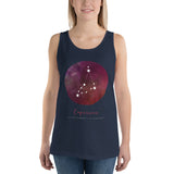 Capricorn Unisex Tank Top by Bella + Canvas