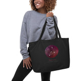 Capricorn large organic tote bag