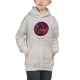 Capricorn Kids Hoodie by Bella + Canvas