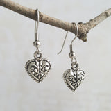 Sensual Goddess Heart Earrings - Sacred Skaia