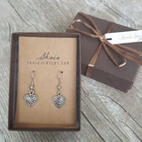 Sensual Goddess Heart Earrings - Sacred Skaia